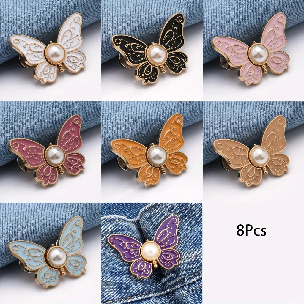 Adjustable Butterfly Waist Tightener Buckle