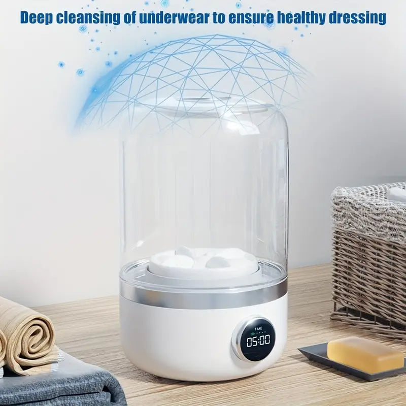 Portable Washing Machine (1.5L) - Digital Display