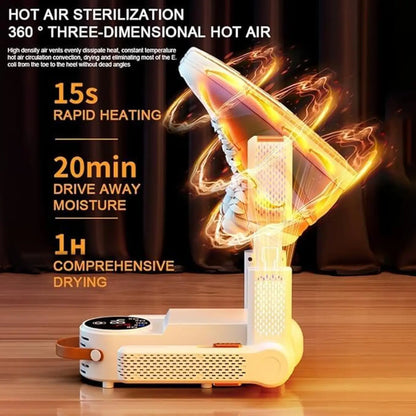 Electric Shoe Dryer With Digital Display