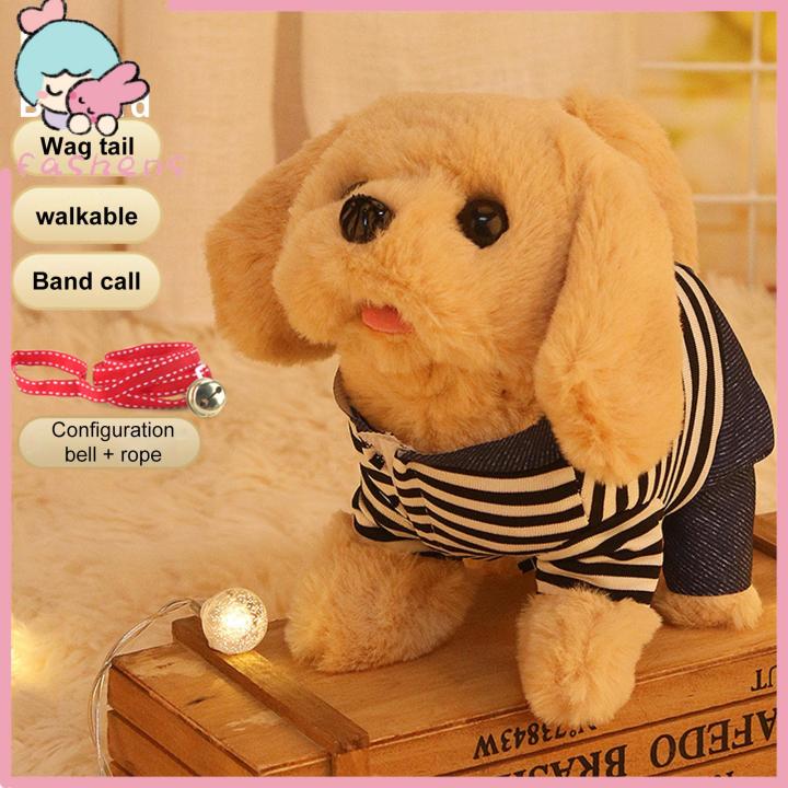 PupTales™ Electronic Plush Puppy Interactive Toys | Walks, Barks, Shake Tail