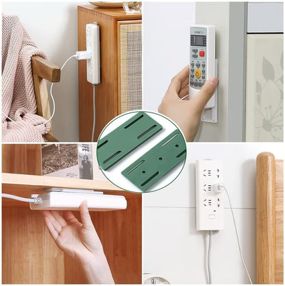 Adhesive Power Strip Socket Holder