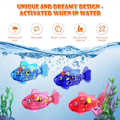 Interactive Robot LED Fish Toys