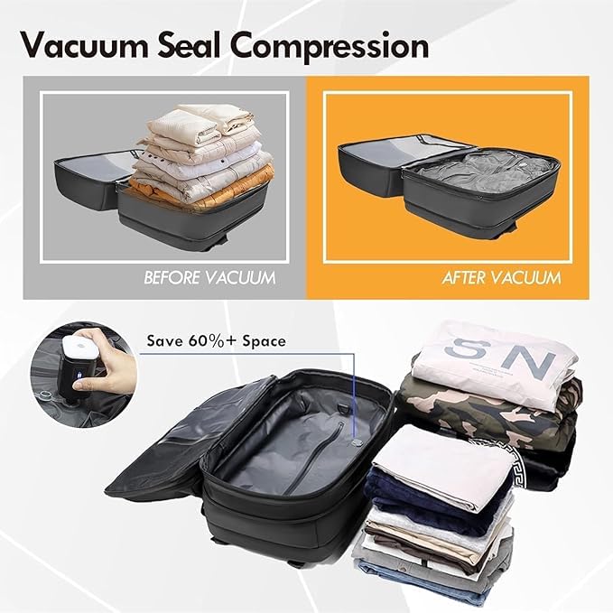 Vacuum Seal Waterproof Travel Duffle Bag With Pump