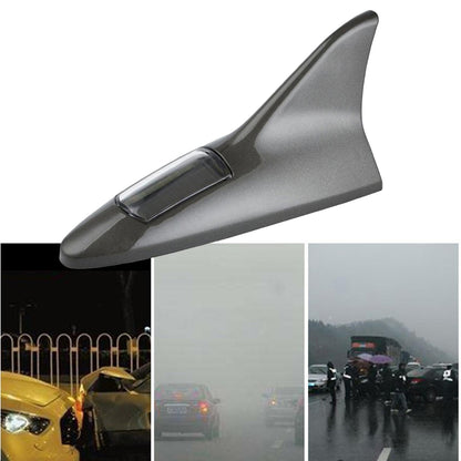 Solar-Powered Flashing LED Shark Fin Tail Light