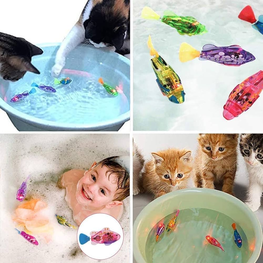 Interactive Robot LED Fish Toys