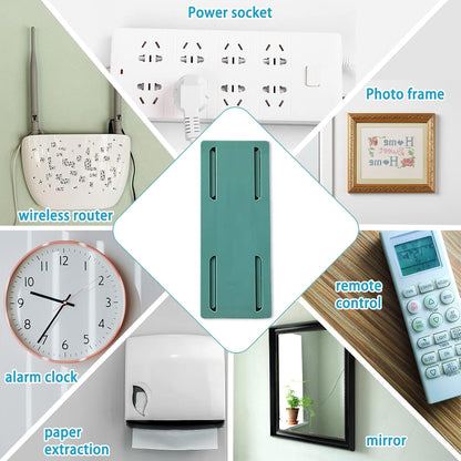 Adhesive Power Strip Socket Holder