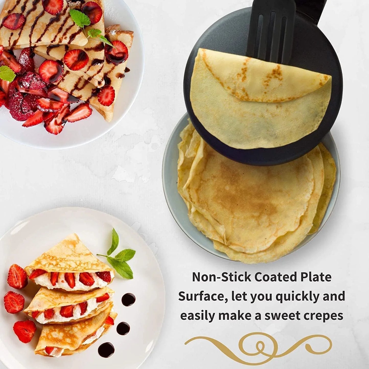 Automatic Pancake, Crepe & Dosa Maker