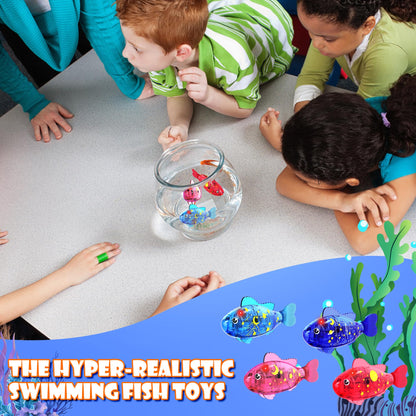 Interactive Robot LED Fish Toys