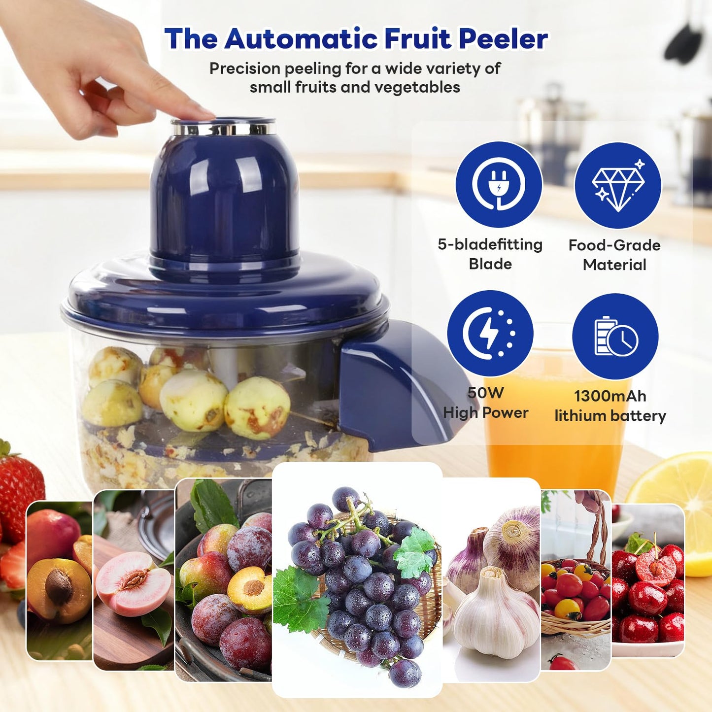 Automatic Electric Fruit & Vegetable Peeler