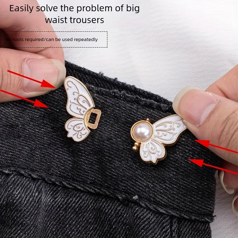 Adjustable Butterfly Waist Tightener Buckle