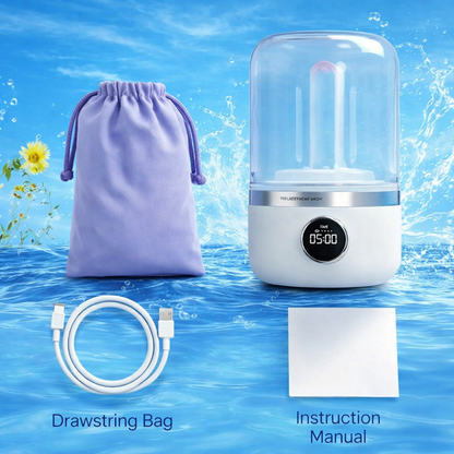 Portable Washing Machine (1.5L) - Digital Display
