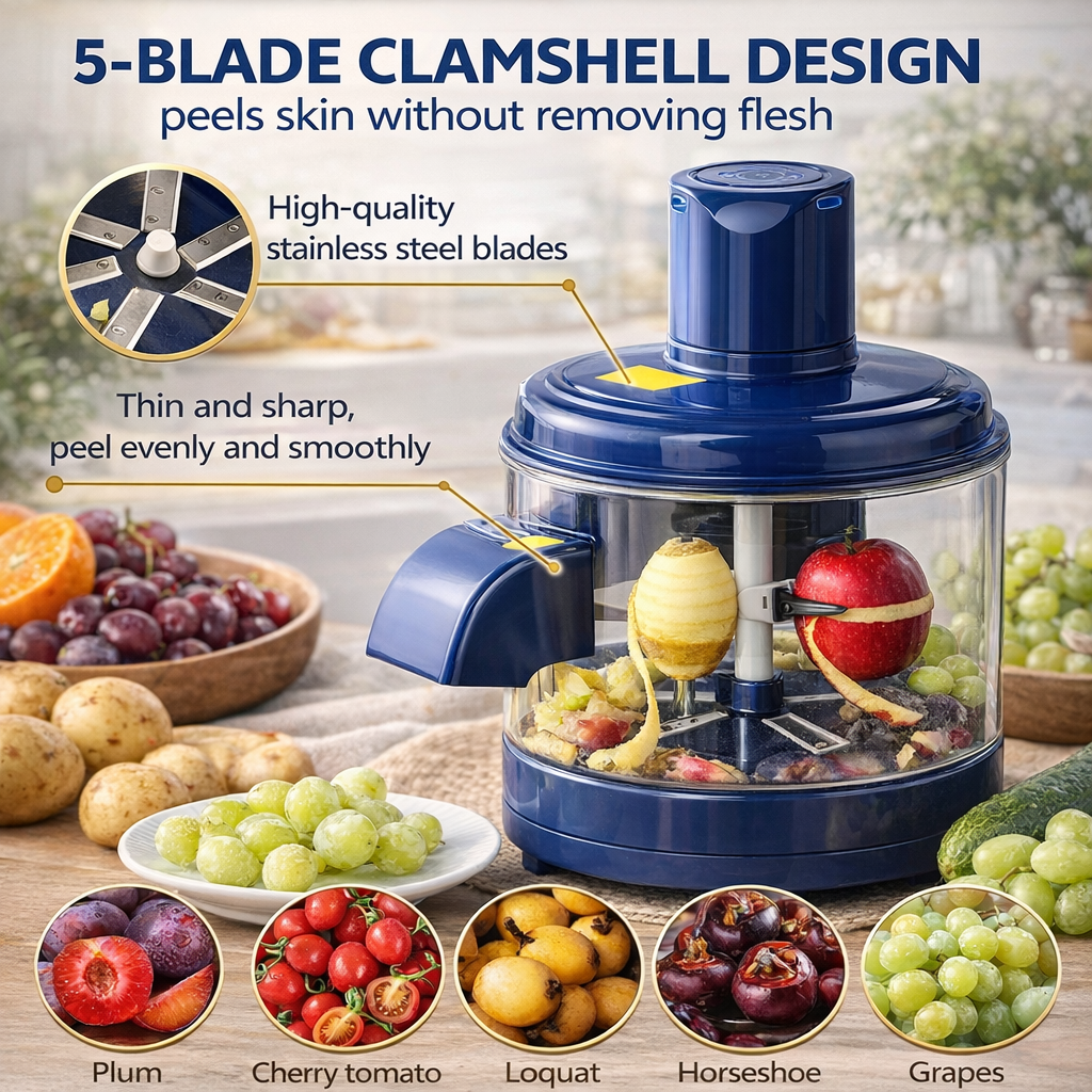 Automatic Electric Fruit & Vegetable Peeler