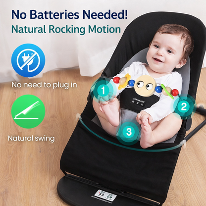 RockNest™ Infant Baby Bouncer Rocking Chair with Music