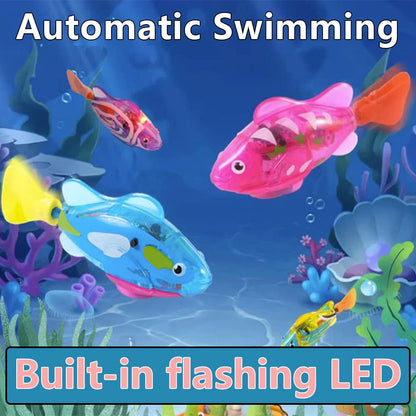 Interactive Robot LED Fish Toys