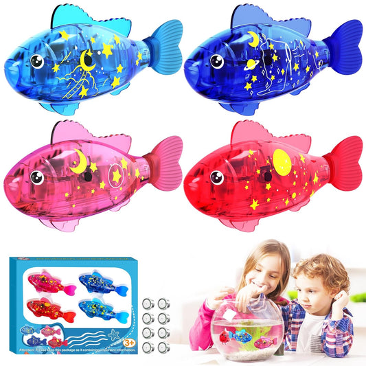 Interactive Robot LED Fish Toys
