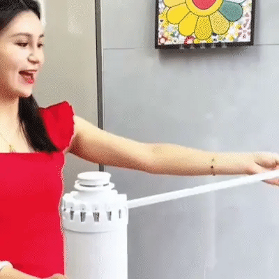 4-Layer Foldable 360° Rotating Clothe Drying Rack
