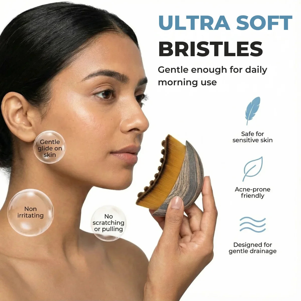 GlowLift™ Lymphatic Contour Face Brush