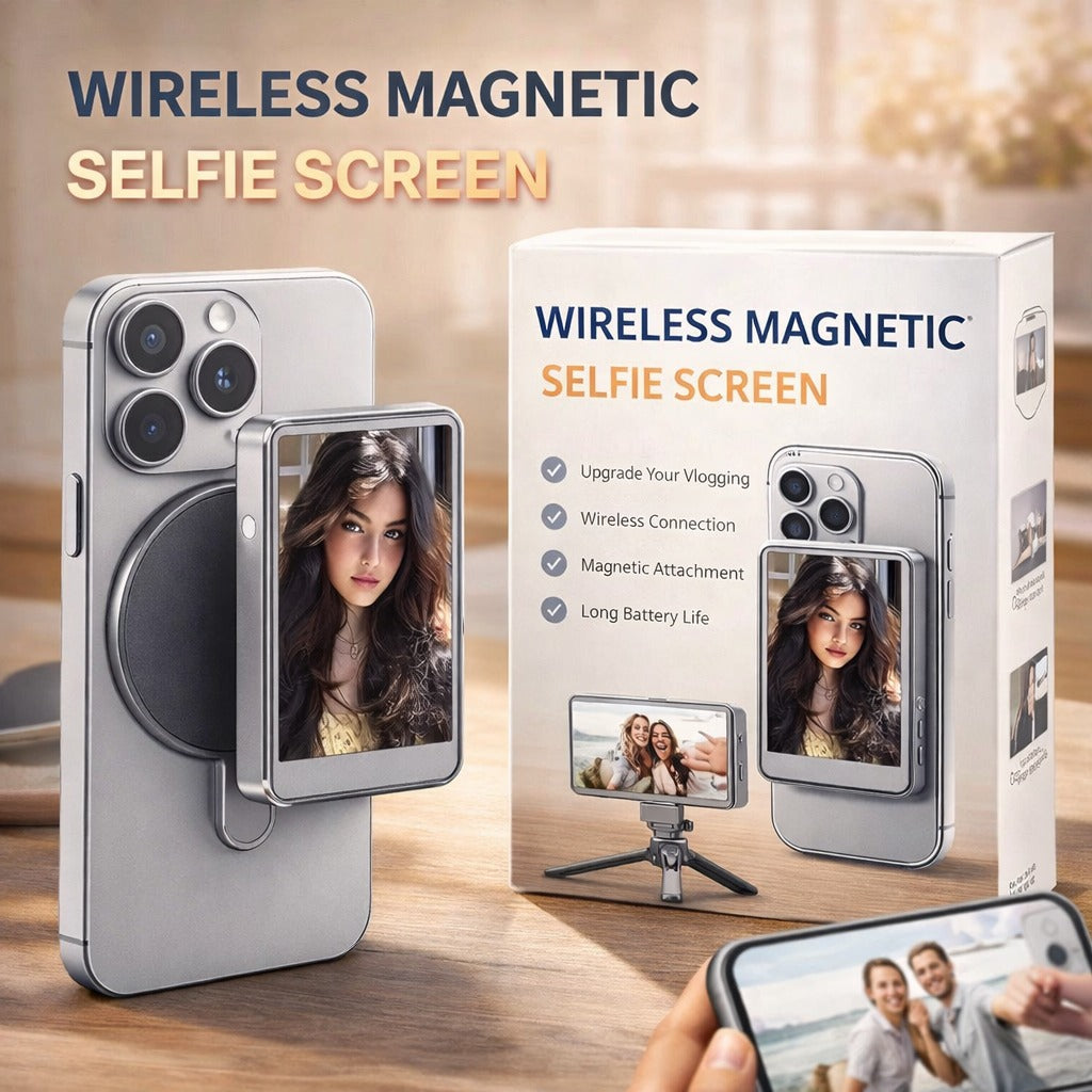Wireless Magnetic Rear Camera Selfie Screen – Casa Collections
