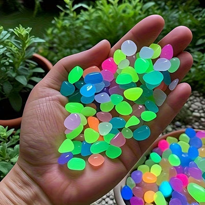 Glow-in-the-Dark Garden & Décor Pebbles