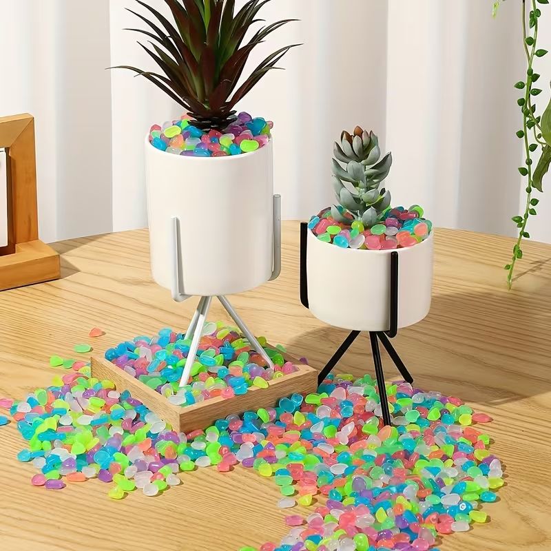 Glow-in-the-Dark Garden & Décor Pebbles