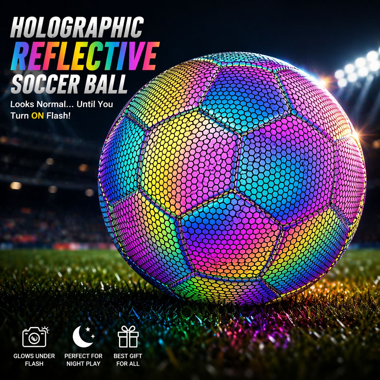 Holographic Reflective Football