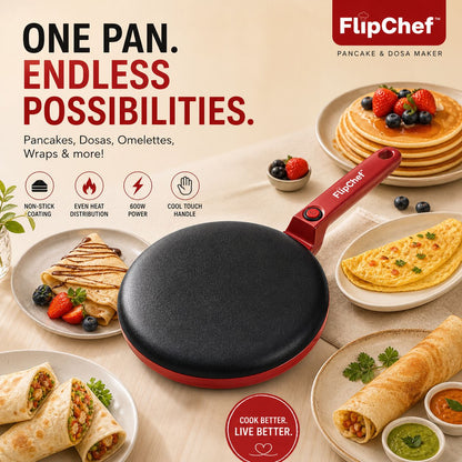 Automatic Pancake, Crepe & Dosa Maker