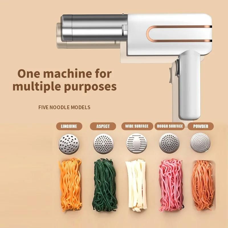 6 in 1 Automatic Handheld Pasta Maker (Steel)