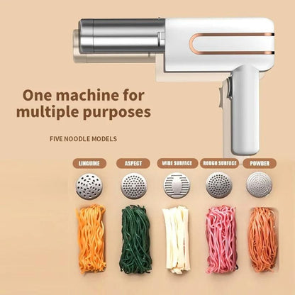 6 in 1 Automatic Handheld Pasta Maker (Steel)