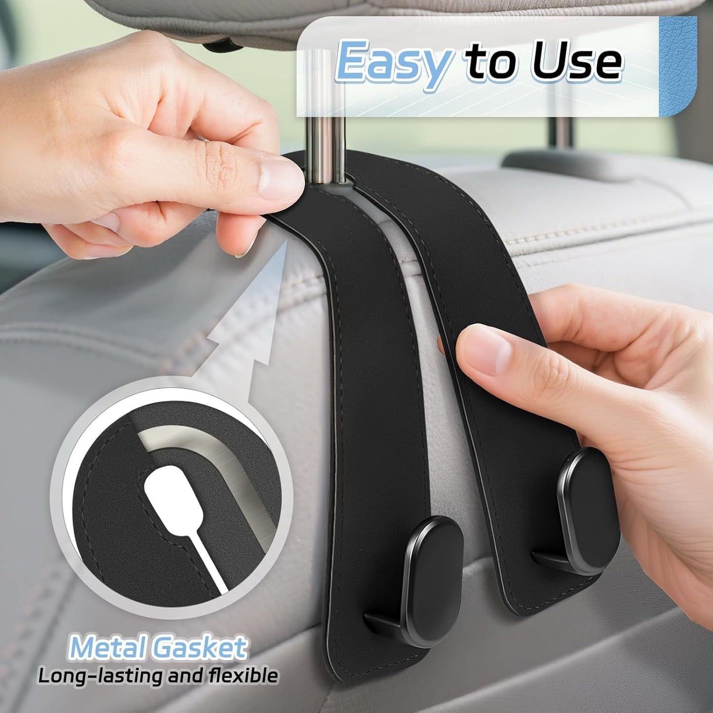 Car Seat Headrest Hooks - BUY 1 GET 1
