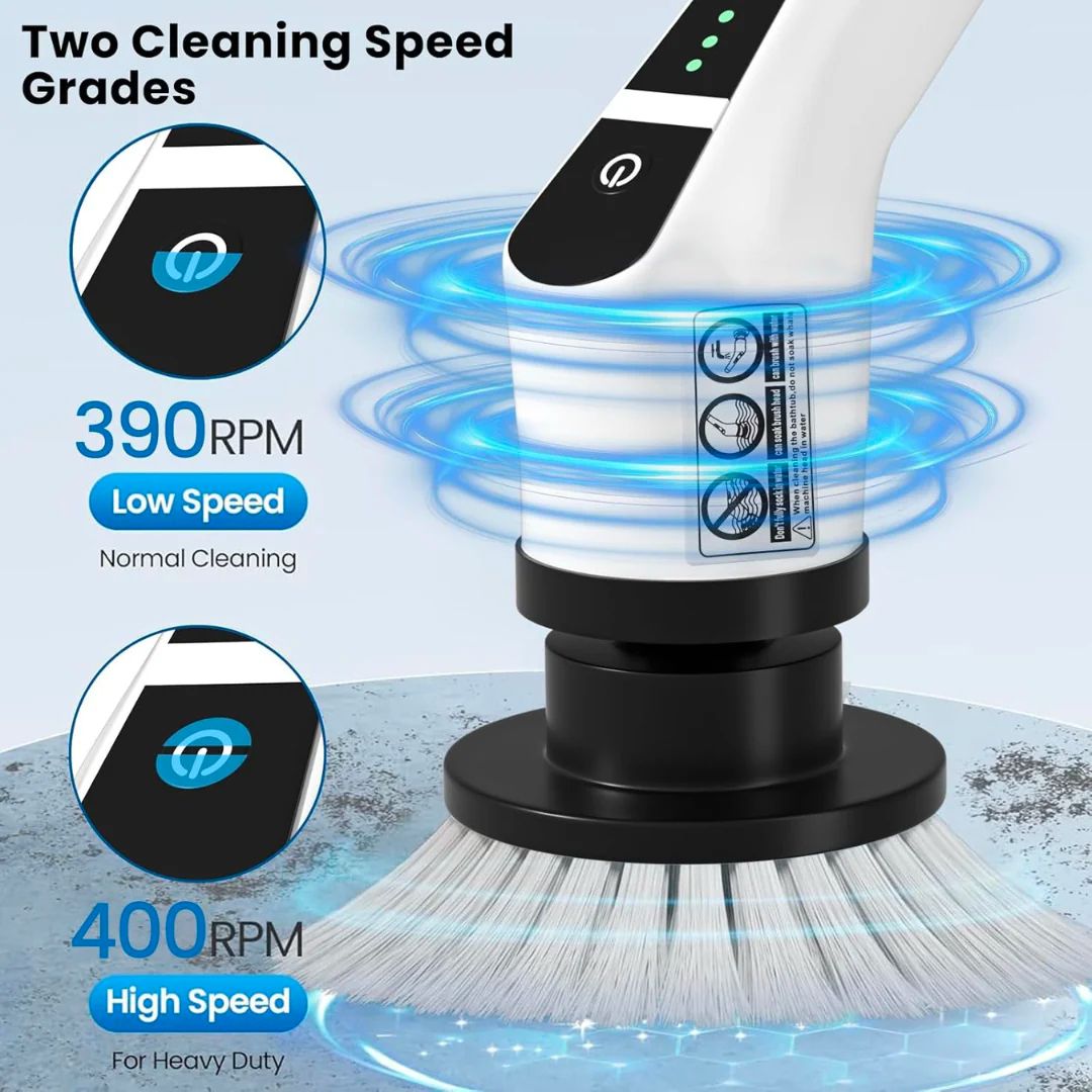 CleanPro™ - 9 in 1 Cordless Home Electric Cleaning Brush