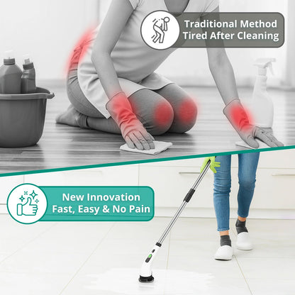 CleanPro™ - 9 in 1 Cordless Home Electric Cleaning Brush