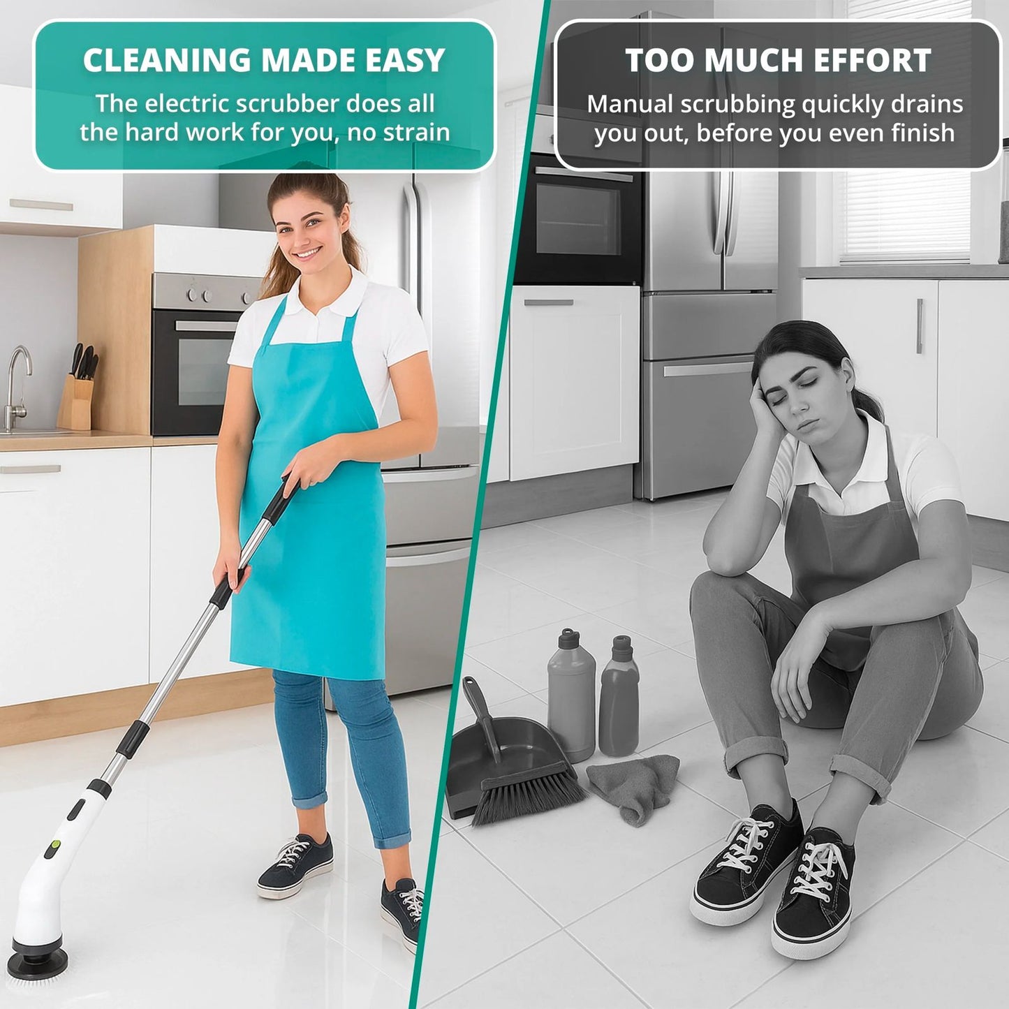 CleanPro™ - 9 in 1 Cordless Home Electric Cleaning Brush