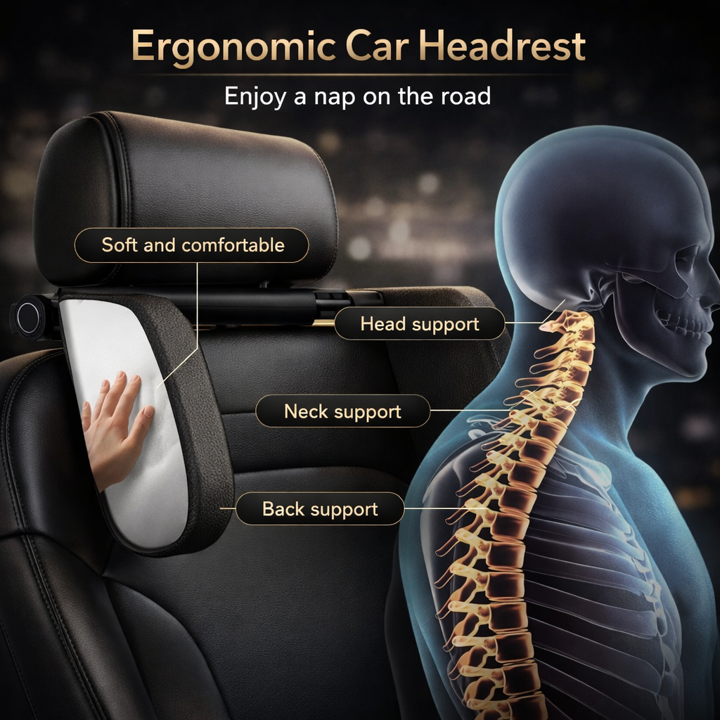Car Headrest Pillow