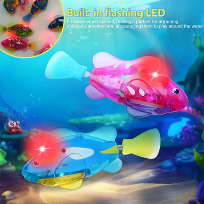 Interactive Robot LED Fish Toys