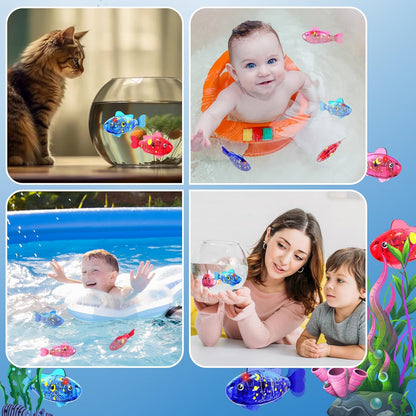 Interactive Robot LED Fish Toys