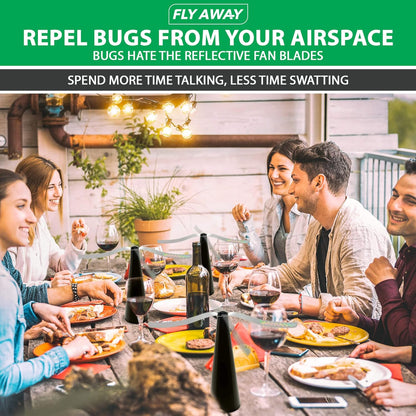 Fly Repellent Fan for Food & Outdoor Dining