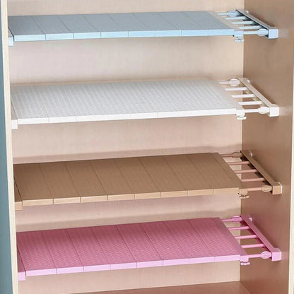 Extendable Wardrobe Shelf Organizer