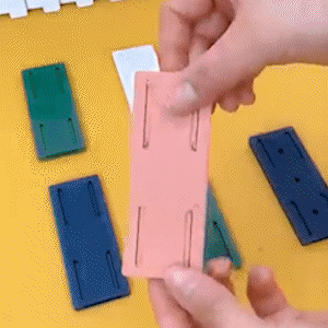 Adhesive Power Strip Socket Holder