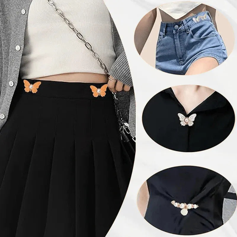 Adjustable Butterfly Waist Tightener Buckle