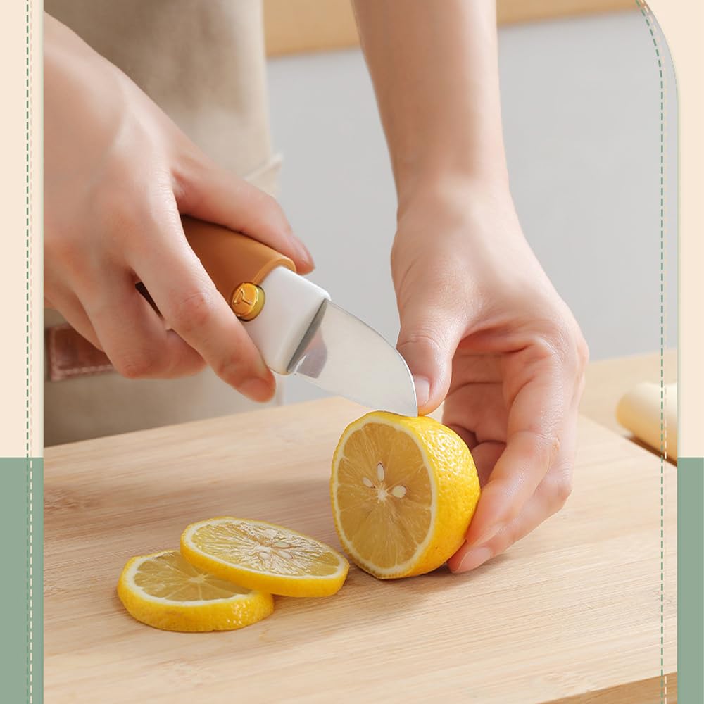 2-in-1 Fruit-Vegetable Knife & Peeler
