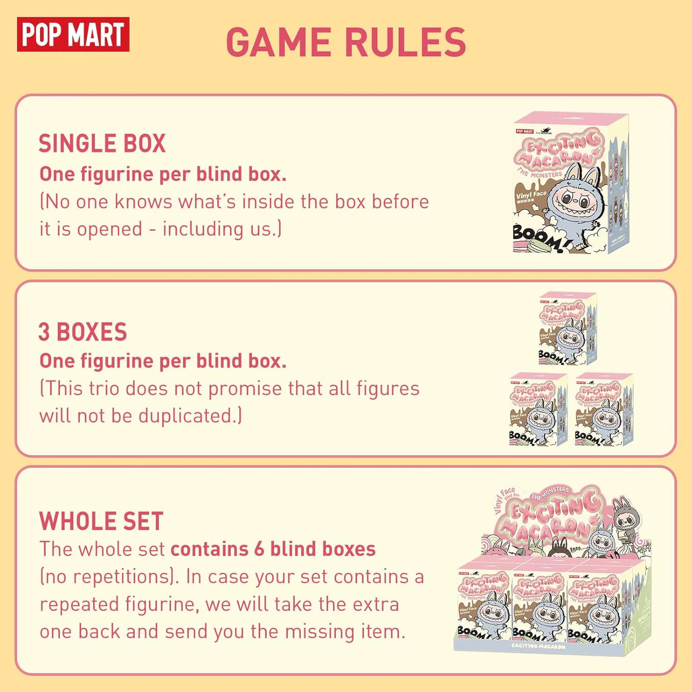 Popmart™ Original Labubu Doll Blind Box - 3rd Gen