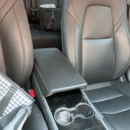 2-in-1 Center Console Pet Car Seat for Small Dogs & Cats