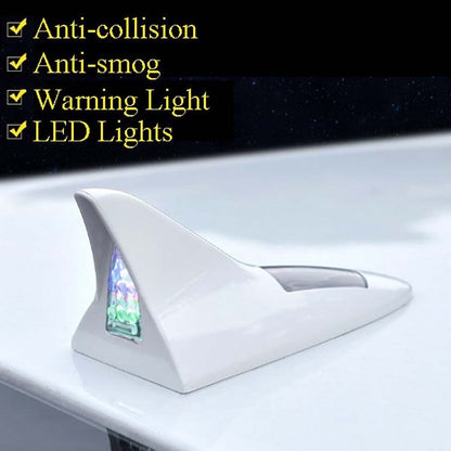 Solar-Powered Flashing LED Shark Fin Tail Light