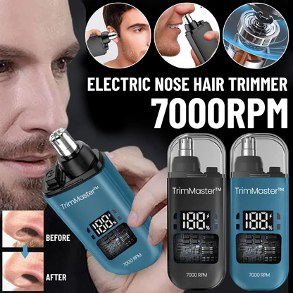 Electric Compact Ear & Nose Hair Trimmer | Digital Display